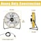 Edendirect 20in Heavy Duty Shroud Fan, Yellow, IP 44, Enclosed 1/4, High Velocity Air Circulator IR-FAN7805 - alternate 4